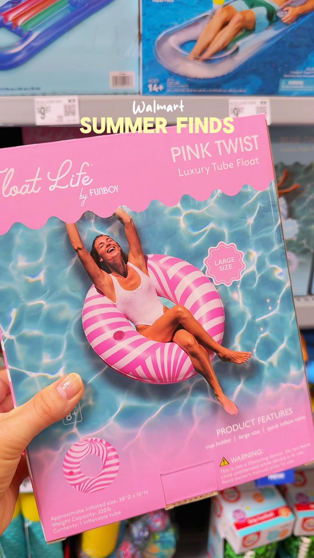 Walmart pool finds and summer toys 🩷

#LTKSwim #LTKSeasonal #LTKSaleAlert