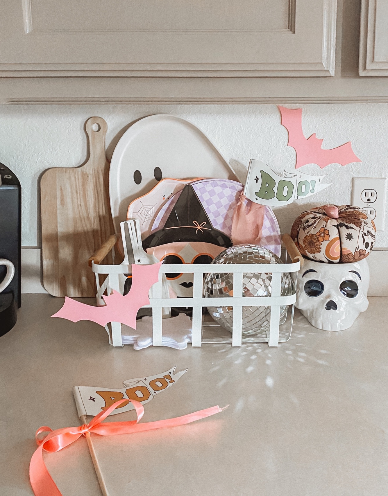 Halloween occasions bin 
Halloween plates 
Halloween decor 

#LTKkids #LTKHalloween #LTKHoliday