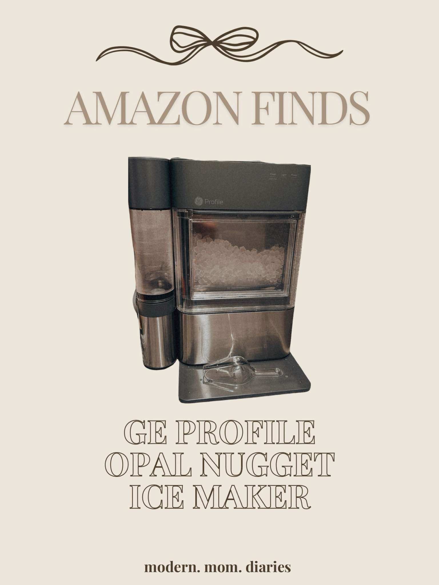 Sonic ice without having to go to sonic!! 
This is the best nugget ice maker!! Def a need in your kitchen 🧊

#LTKHome #LTKFamily