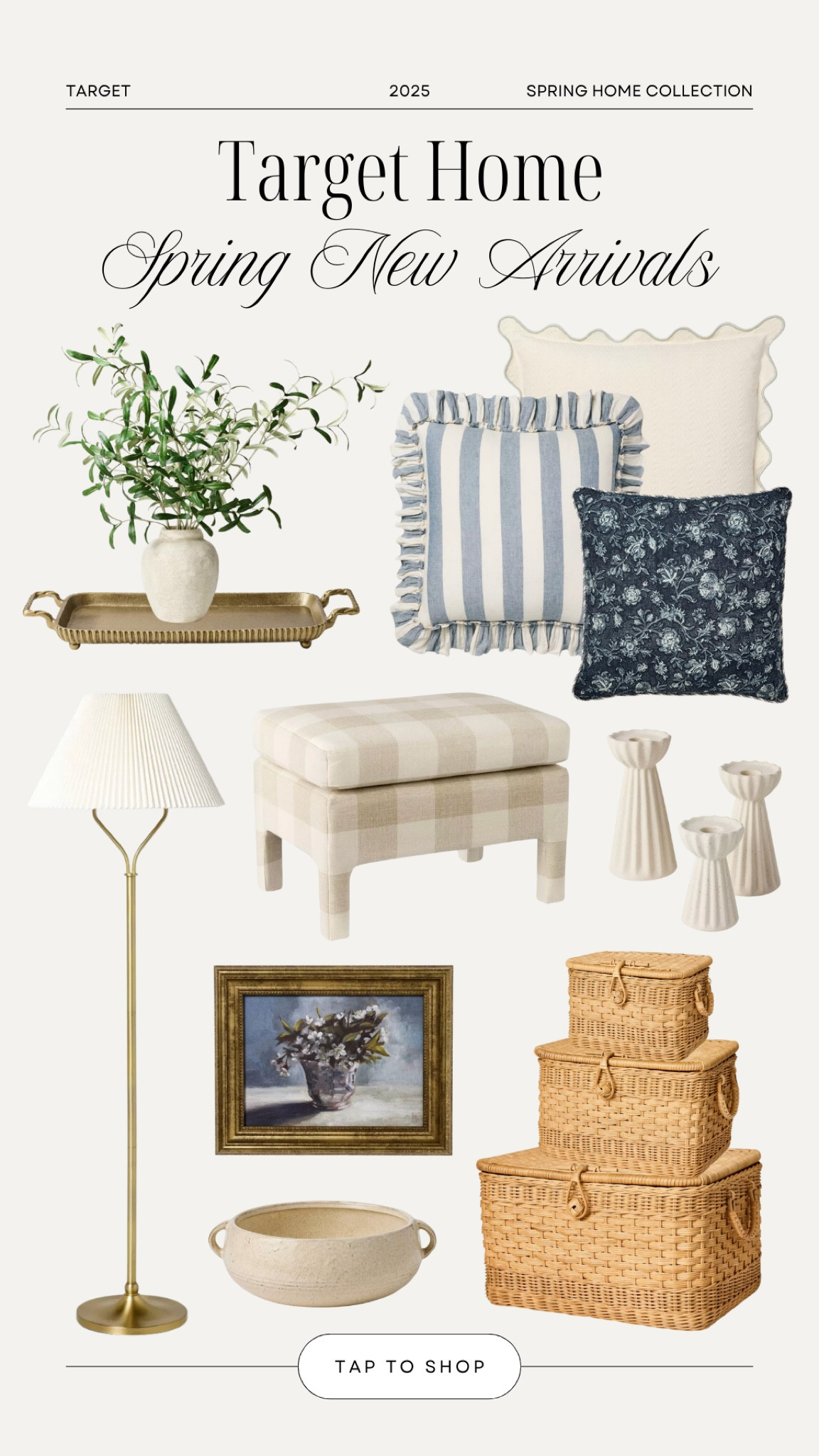 Spring has arrived at Target Home! ✨ Sharing my favorite new arrivals to refresh your space for the season. From cozy textiles to chic accents, these pieces bring effortless charm to any home. #TargetHome #SpringDecor

#LTKFindsUnder50 #LTKHome #LTKFindsUnder100