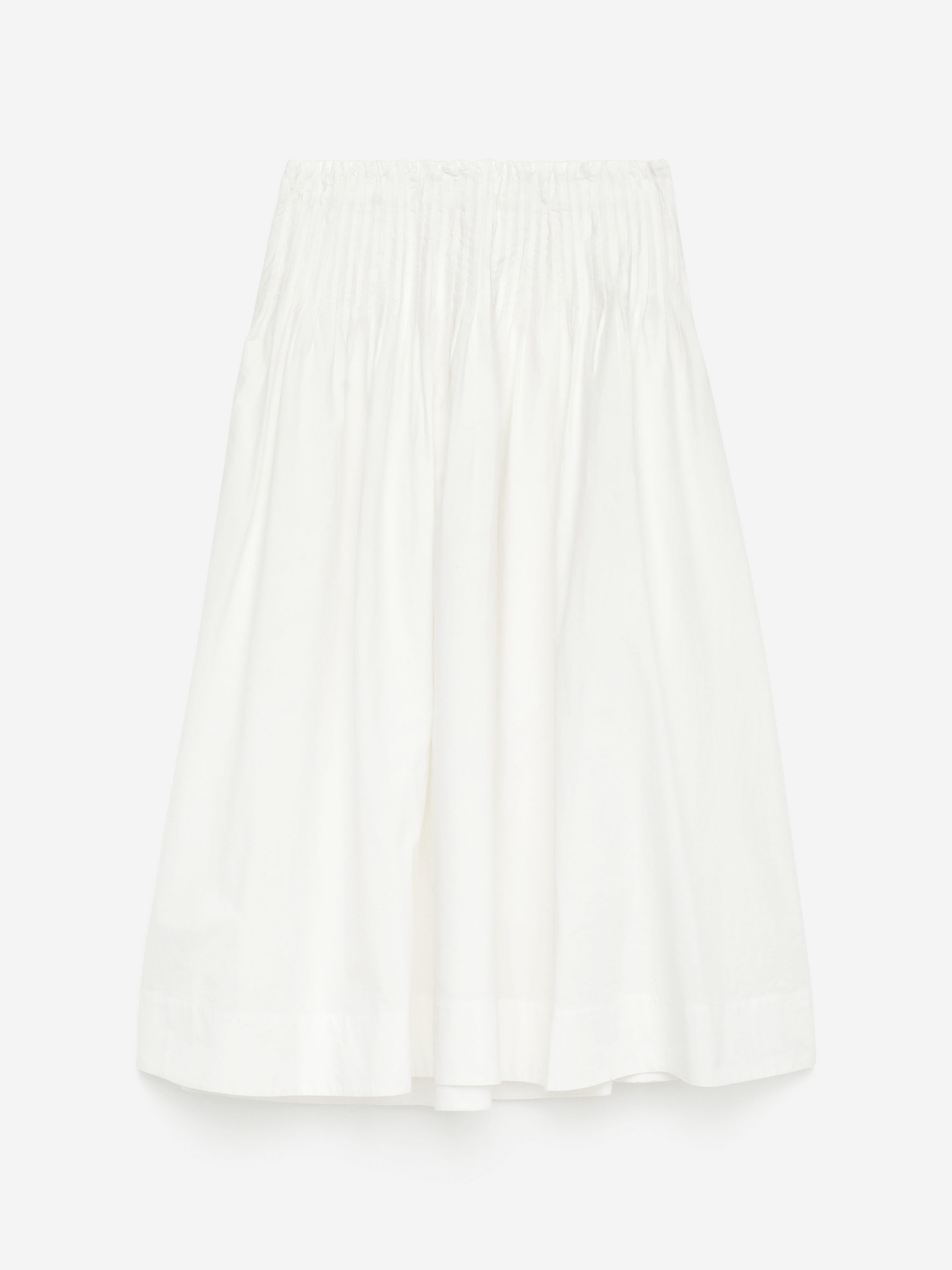 Pintuck Cotton Skirt | Arket UK