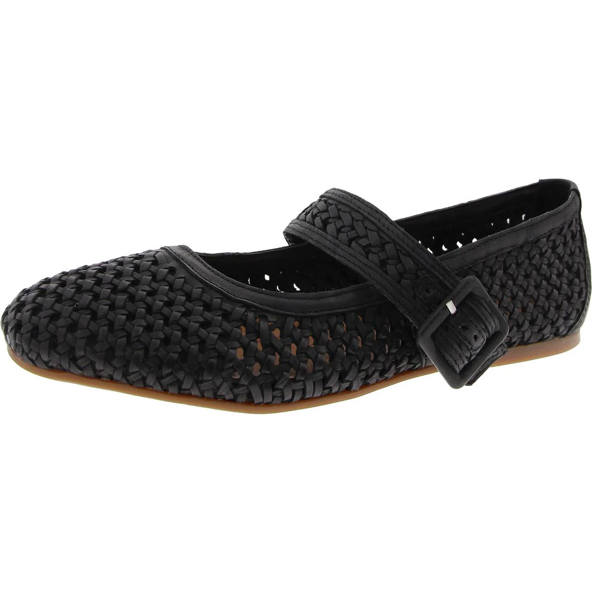 Womens Woven Leather Mary Janes | Shop Simon