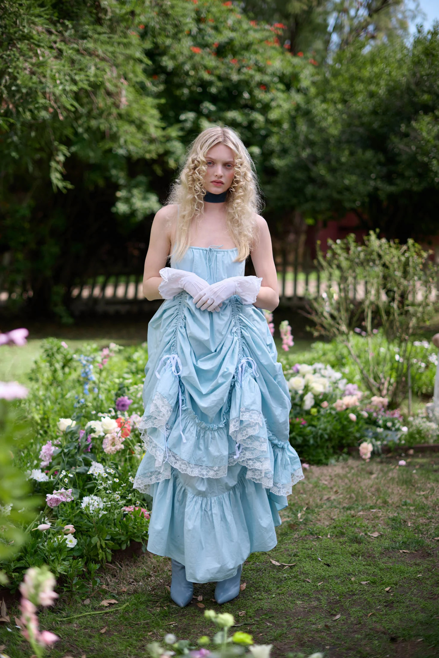 The Ella Blue Theater Dress | Selkie Collection