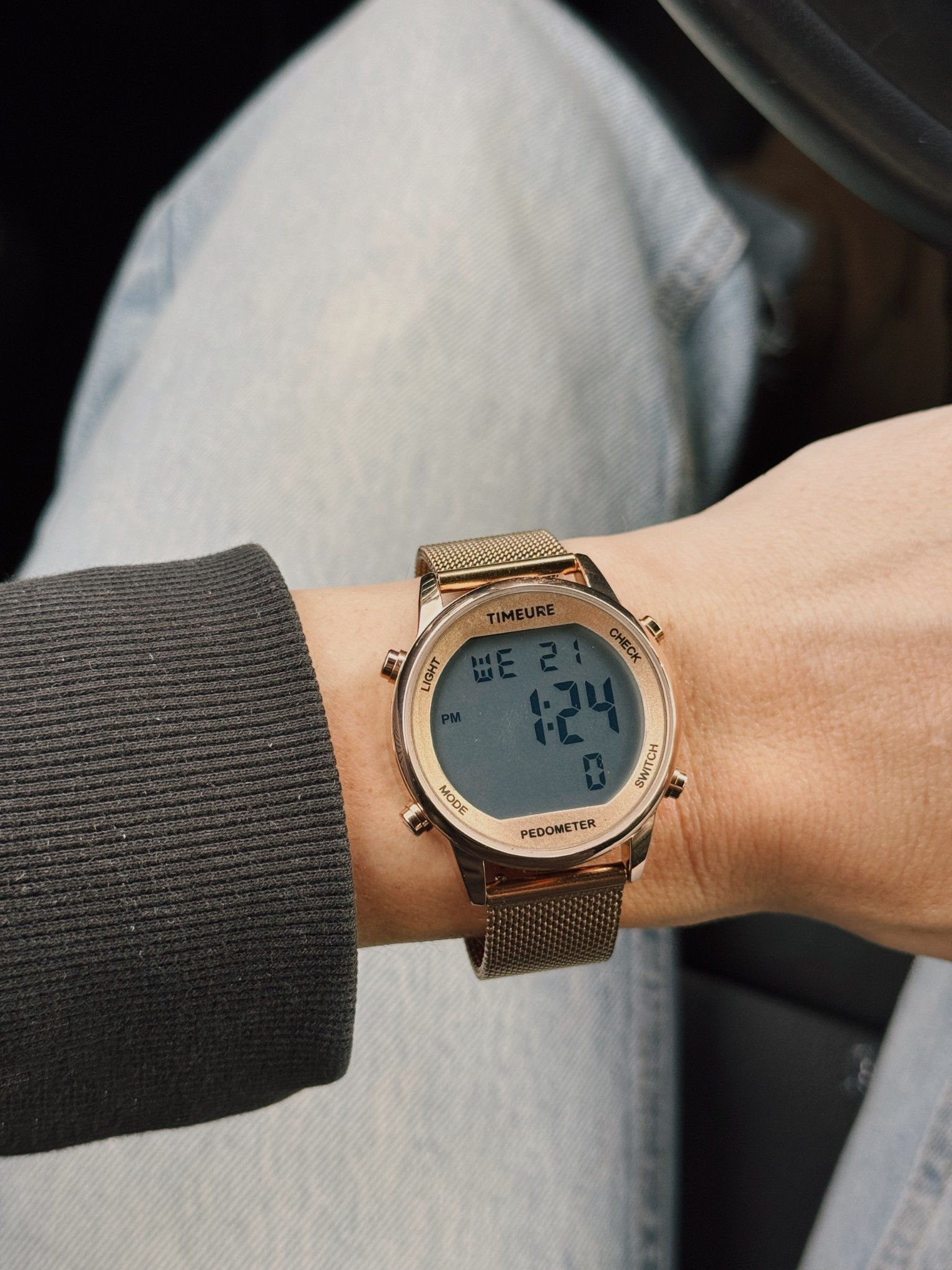 Finally found a cute old school style pedometer with no smart features or sensors! 

#LTKdayinmylife #LTKfitnessgoals #LTKselfcare