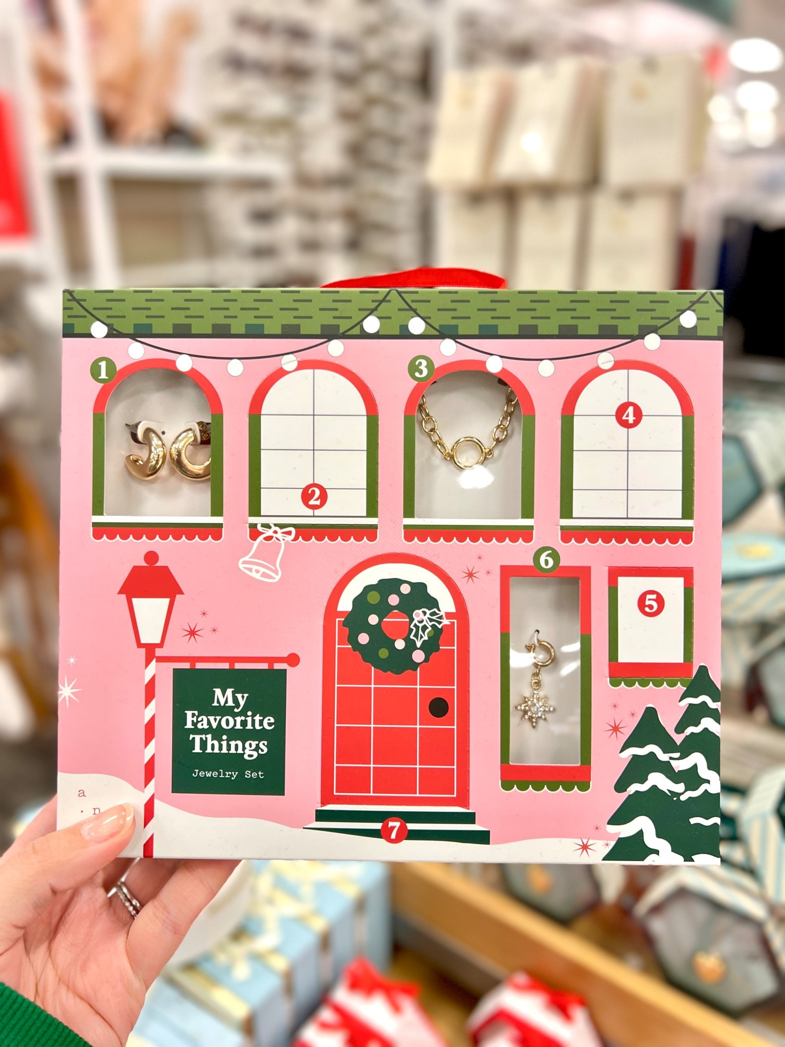 On sale 
Bow Jewelry Gift Set 7pc - A New Day™ Gold

#LTKGiftGuide #LTKSaleAlert #LTKHoliday