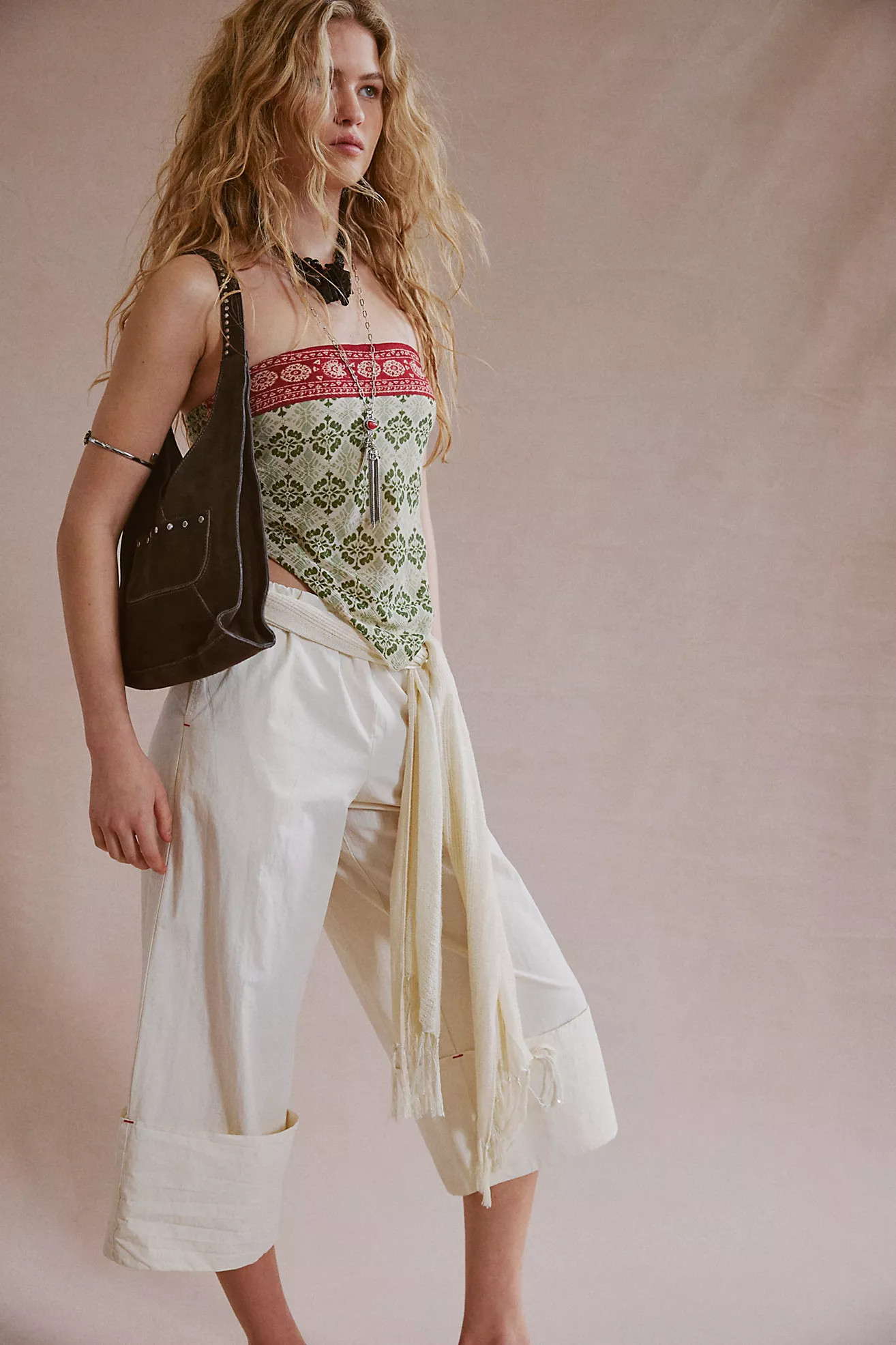 Knox Studded Suede Shoulder Bag | Free People (Global - UK&FR Excluded)