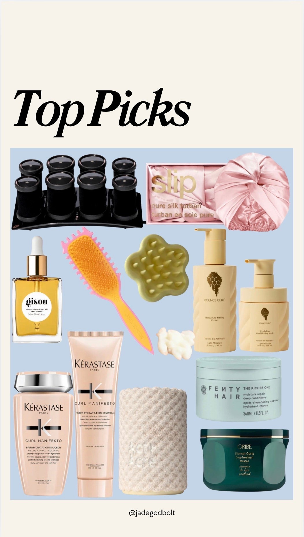 Beauty top picks from Sephora! 

Brush, curls, bonnet, hair oil, hair mask, hot curlers

#LTKmomlife #LTKselfcare #LTKBeauty