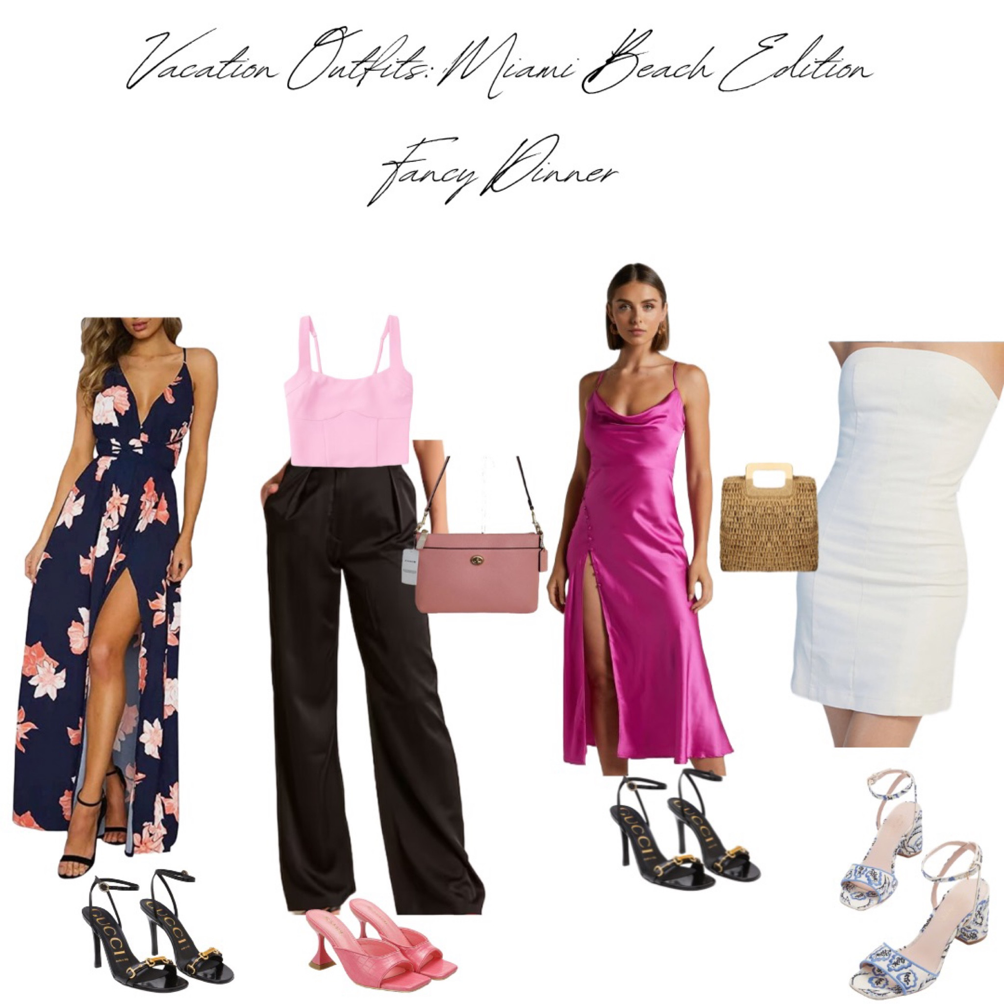 Outfits I’m planning on taking to Miami!! 💕 some outfits are sold out but tried to link similar options 

#LTKtravel #LTKSeasonal