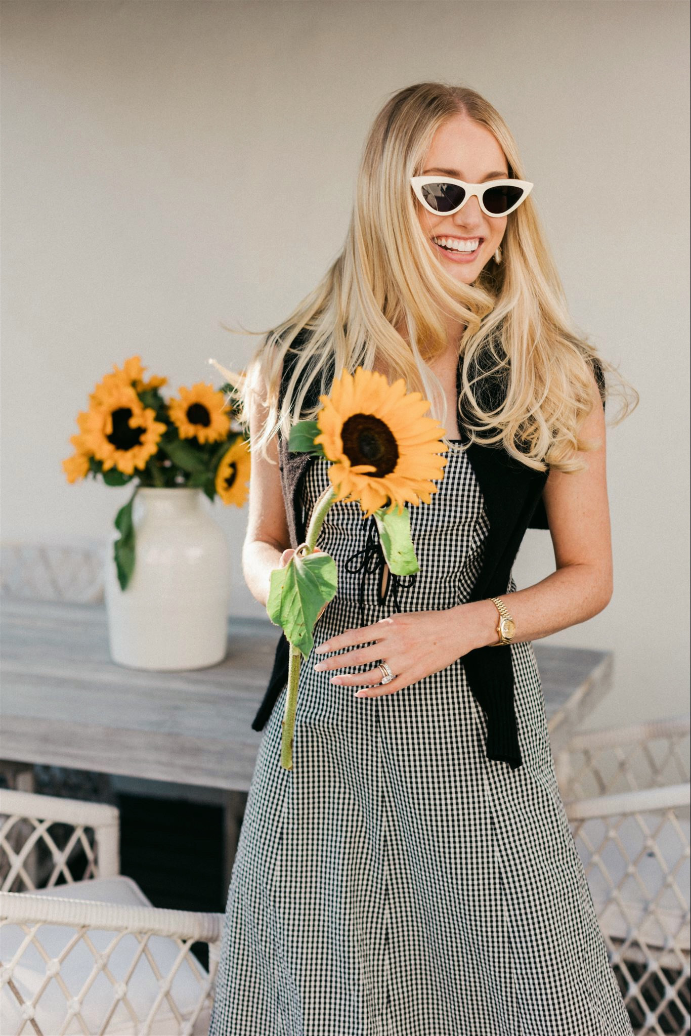 doen black gingham dress raineylancaster on LTK doen ischia dress gingham