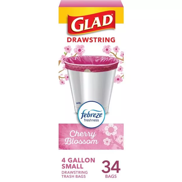Glad Small Drawstring Trash Bags - … curated on LTK