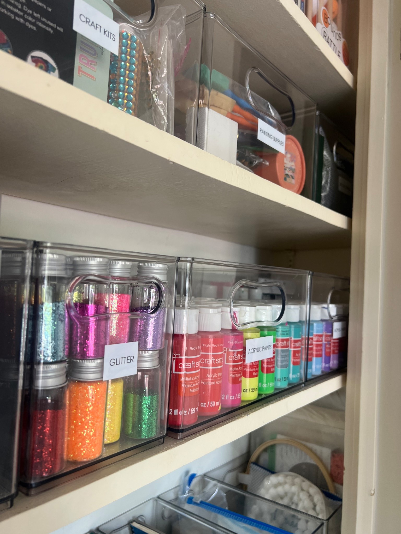 ✨Craft Closet Refresh!✨ Nothing like a little organization to spark creativity 🎨🧵🪡 Everything finally has a home — and it’s giving calm, colorful, and totally functional.

Want the exact bins, labels, and organizers I used? 💡
COMMENT LINKS and I’ll send them straight to your DMs! 💌🧺 #OrganizedLife #CraftClosetMakeover #SmallSpaceSolutions #HomeOrganization

#LTKKids #LTKFamily #LTKHome
