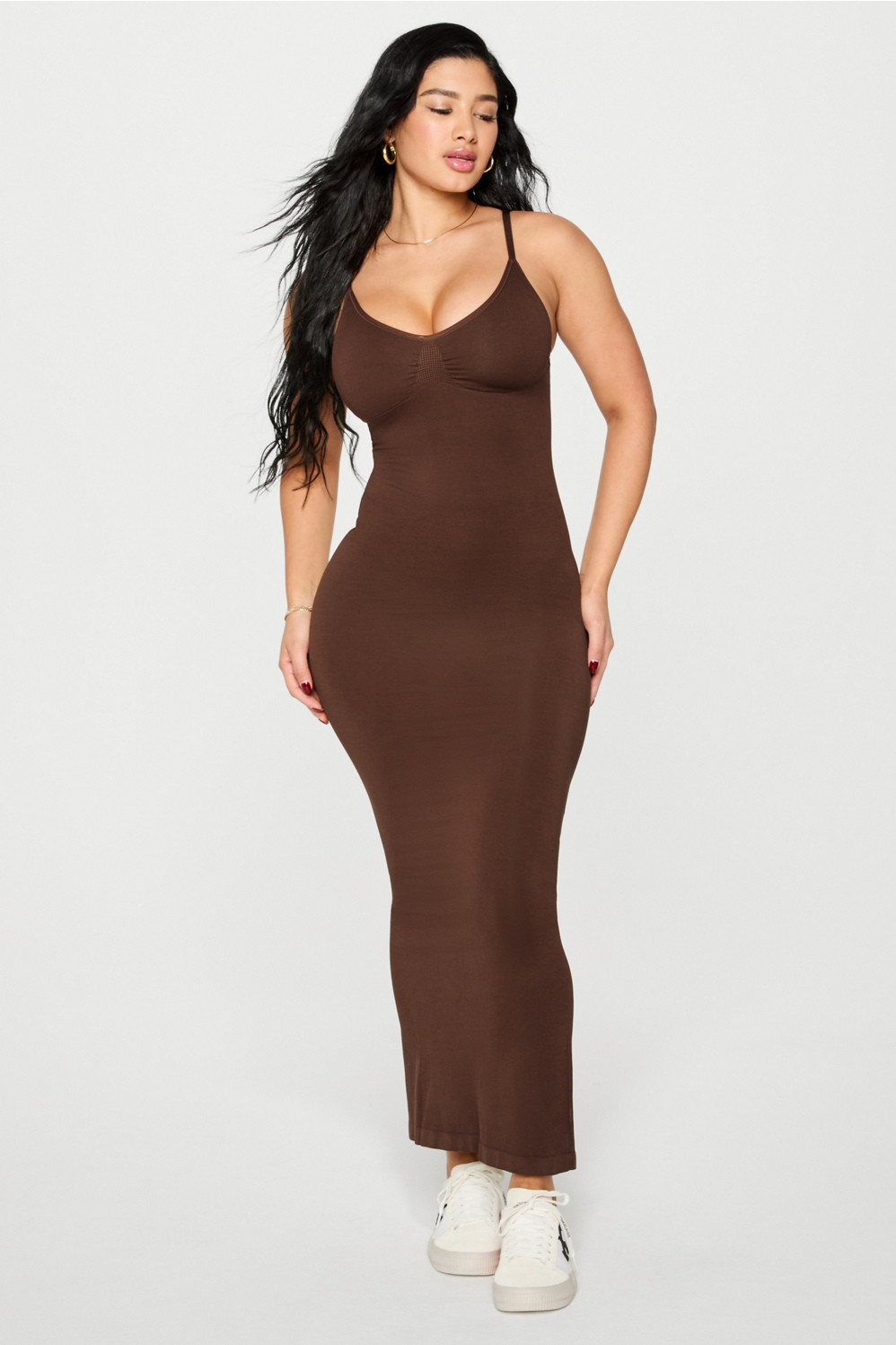 Smooth As Hell Shaping Maxi Dress | Fabletics