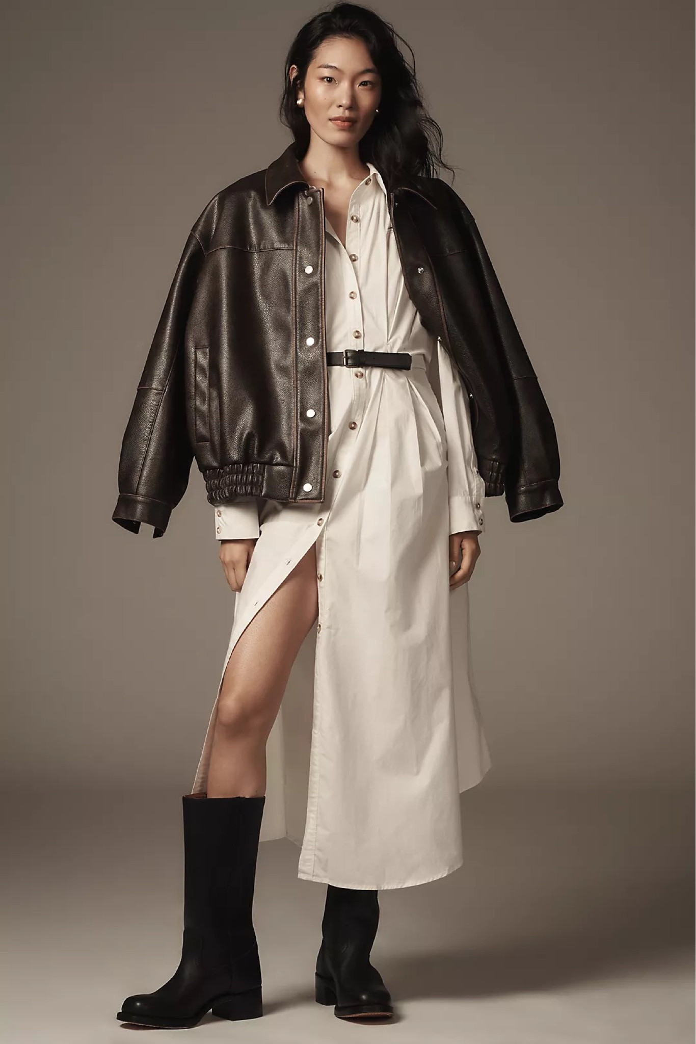 Another great jacket to add to your fall wardrobe capsule 🍂 I love the oversized look of this 🤎 Shop this leather jacket at Anthropologie. 

Pilcro 
Washed leather jacket 
Oversized jacket 
Fall outfit 
Fall outfits 
Fall outfits for women 
Fall fashion 

#LTKWorkwear #LTKStyleTip