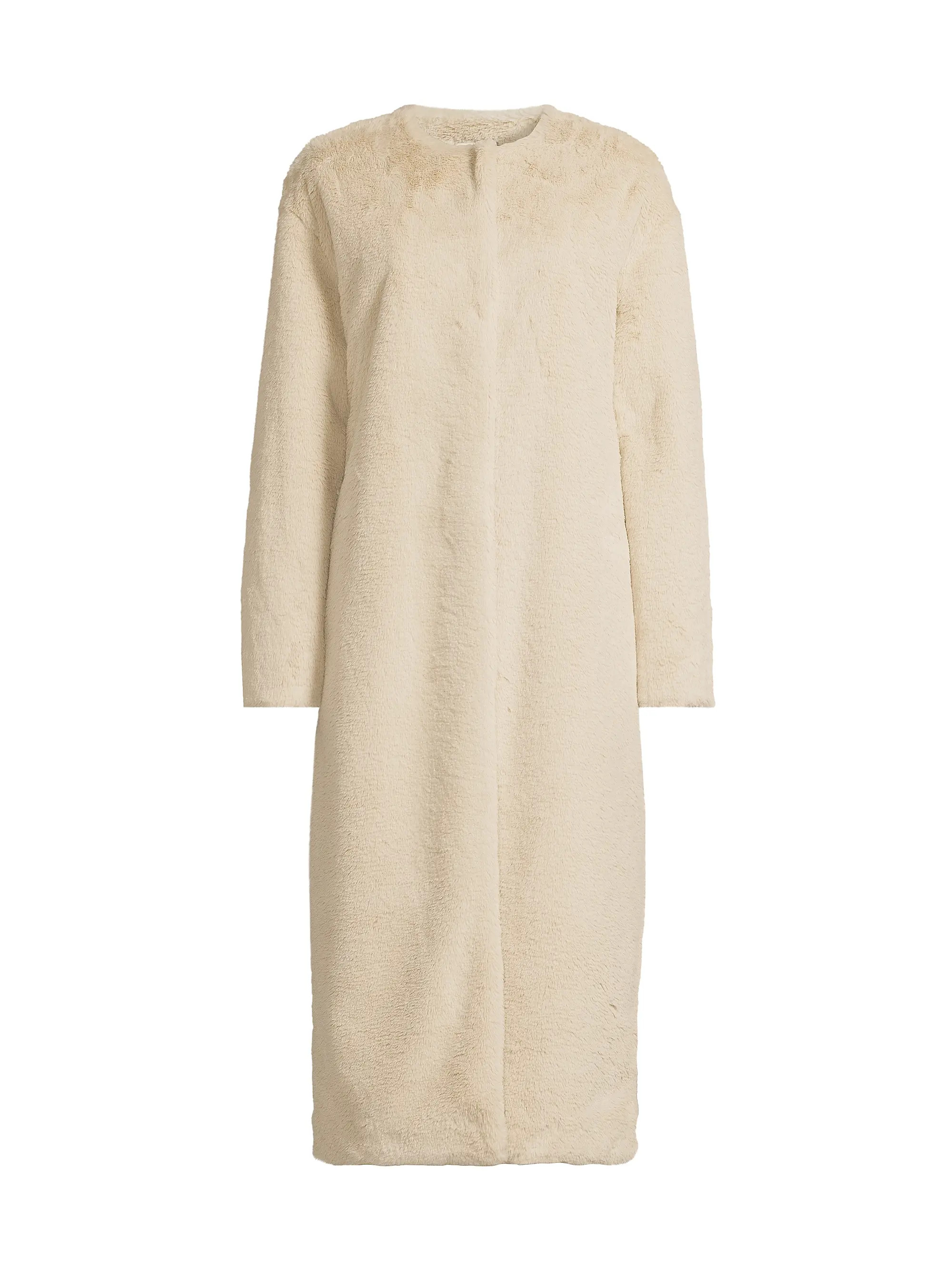 Theo Faux Fur Car Coat | Saks Fifth Avenue