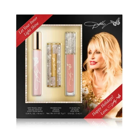 Dolly Parton Travel Spray + Cosmetics Scent From Above Gift Set | Walmart (US)