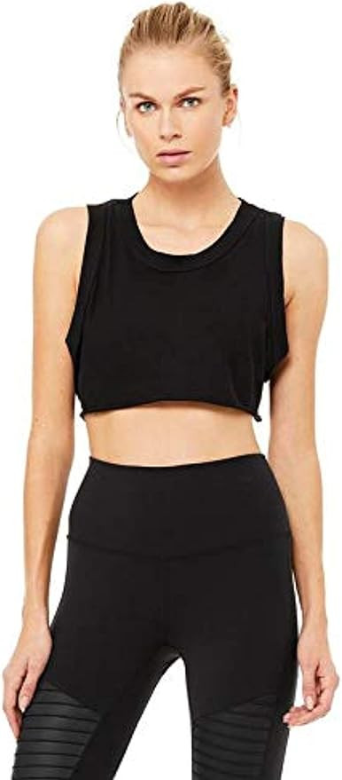 Alo Yoga Women's Inspire Crop Tank | Amazon (US)