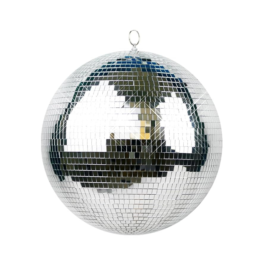 Disco Ball 12-Inch – Large Mirror Ball Hanging Party Decor for Weddings, Events, and Dance Part... | Amazon (US)