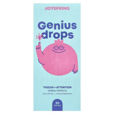 JoySpring Genius Drops, Focus + Attention, 1 fl oz (30 ml) | Target