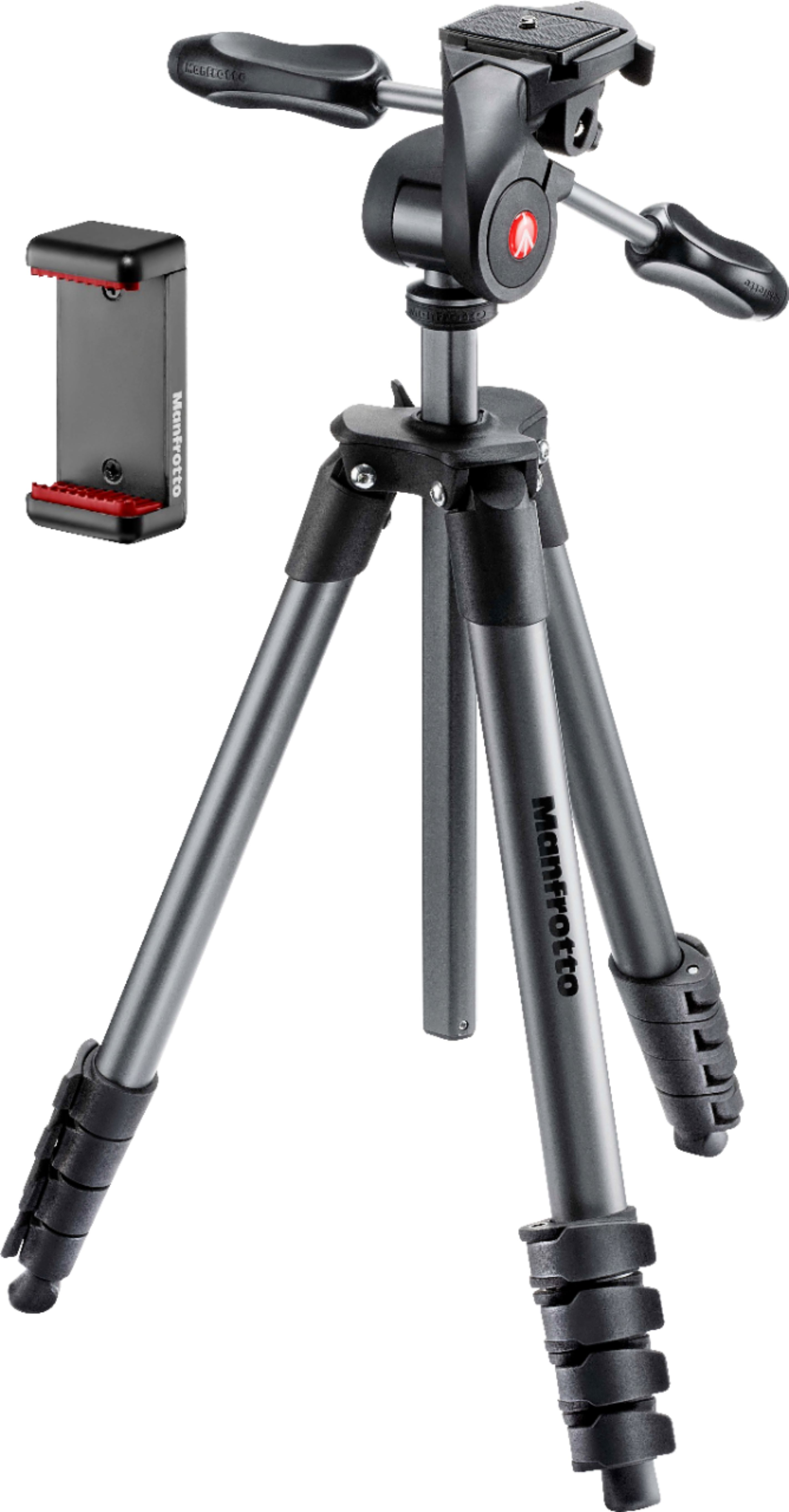 Manfrotto Compact Advanced Smart 65" Tripod Black MKSCOMPACTADV-BK - Best Buy | Best Buy U.S.