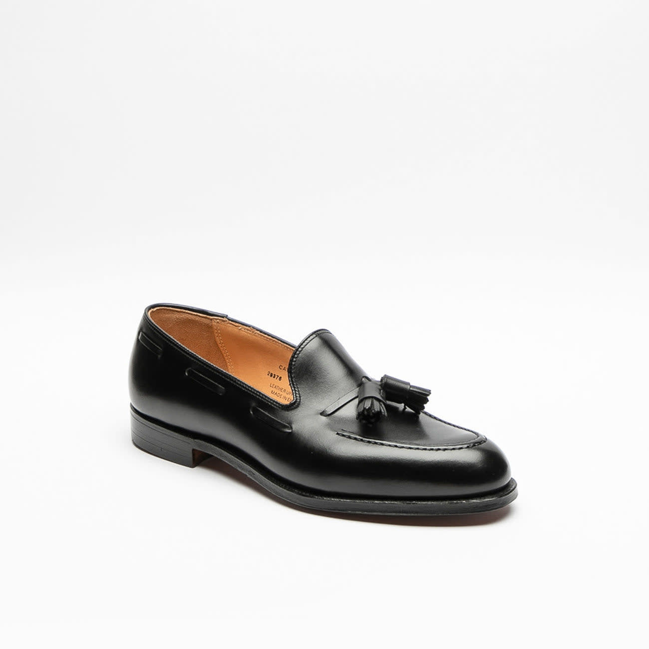Crockett & Jones Cavendish 2 Black Calf Tassel Loafer | Italist.com US