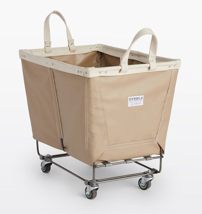 Steele Canvas x Rejuvenation Steeletex Laundry Cart | Rejuvenation