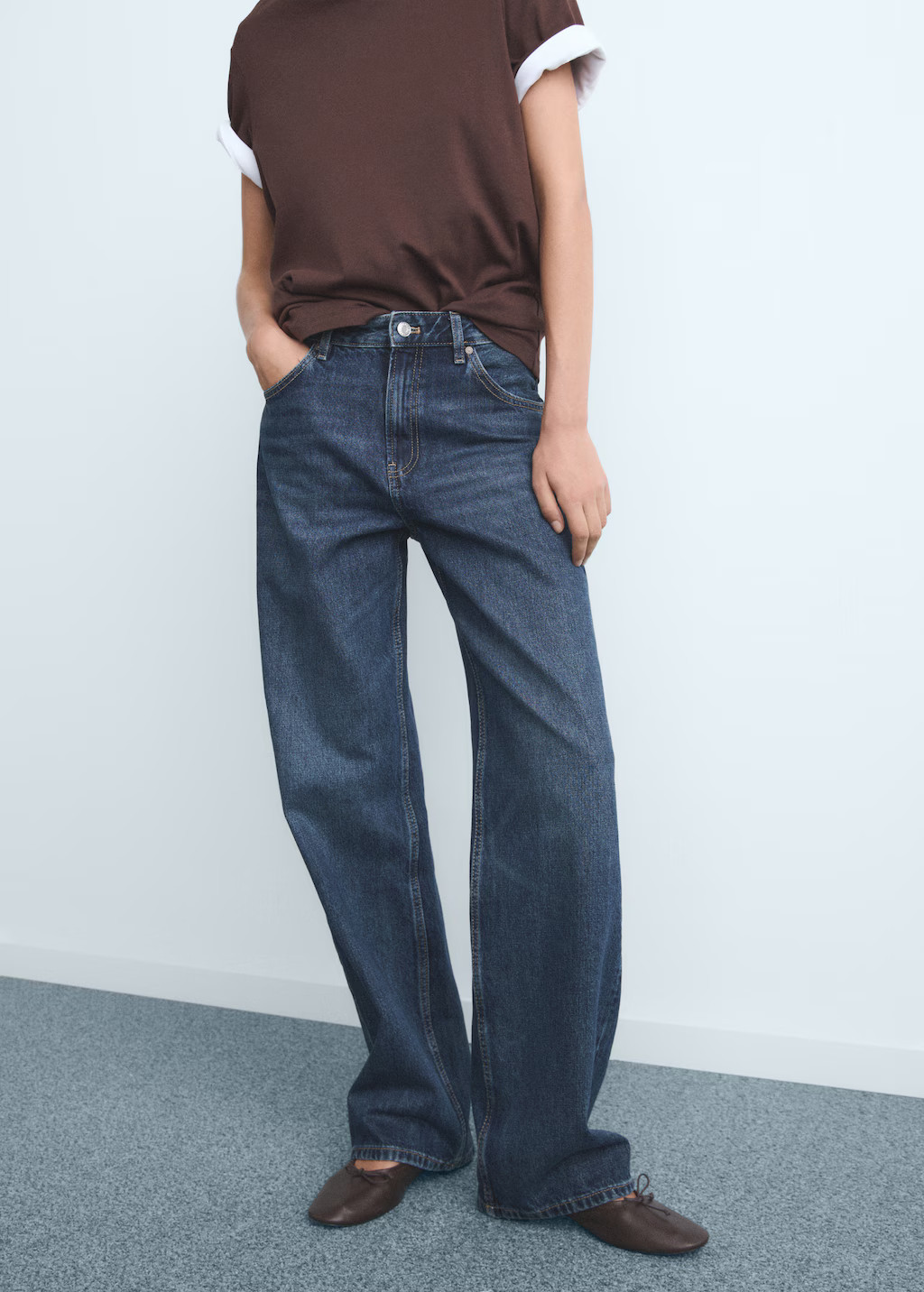 Miami medium-rise straight-fit jeans | Mango (US/MX/AU)