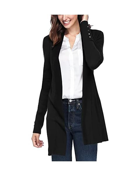 Allegra K Women's Notched Lapel Single Breasted Outwear Winter Coat | Amazon (US)