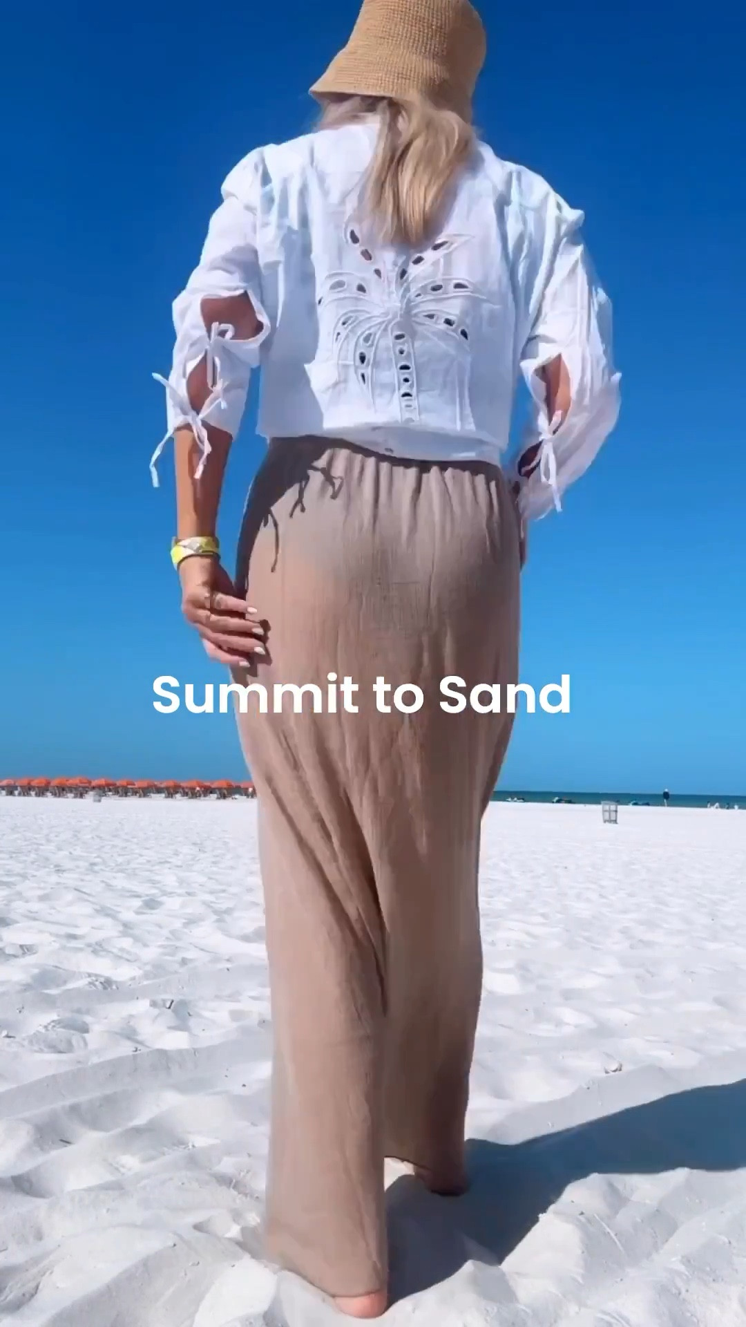 Beach chasin! From summit to sand 🌴🐚

Packed lightly and made it! 

Swim. Cover up. Beach outfit. Vacation outfit. Sandals. 

#LTKStyleTip #LTKSeasonal #LTKSwim