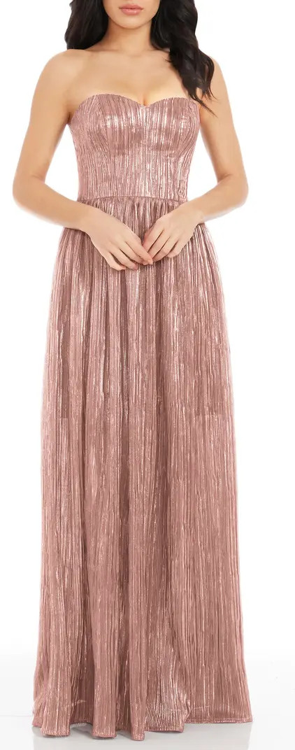 Audrina Strapless Gown | Nordstrom