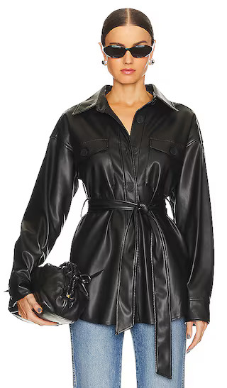 Dominique Top in Black | Revolve Clothing (Global)