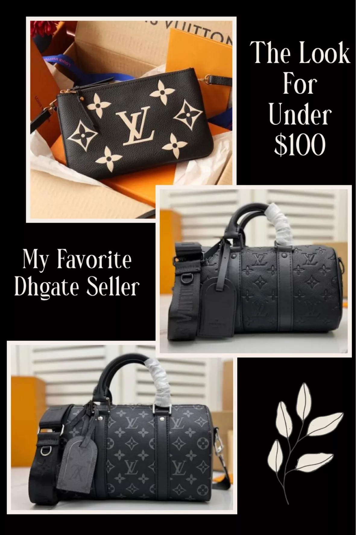Best Louis Vuitton Dupes 2023  Dhgate Louis Vuitton Sellers
