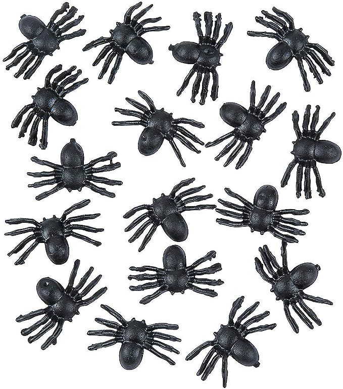 PLASTIC SPIDER TABLE SPRINKLES (GR) - Party Decor - 144 Pieces | Amazon (US)