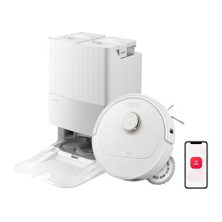 Roborock Qrevo S5V Robot Vacuum and Mop, 12000Pa Suction, FlexiArm Edge Mopping, Auto Mop Washing&Drying, Self-Emptying, Dual Zero-Tangle System, Smart Obstacle Avoidance, 10mm Mop Lifting | Walmart (US)