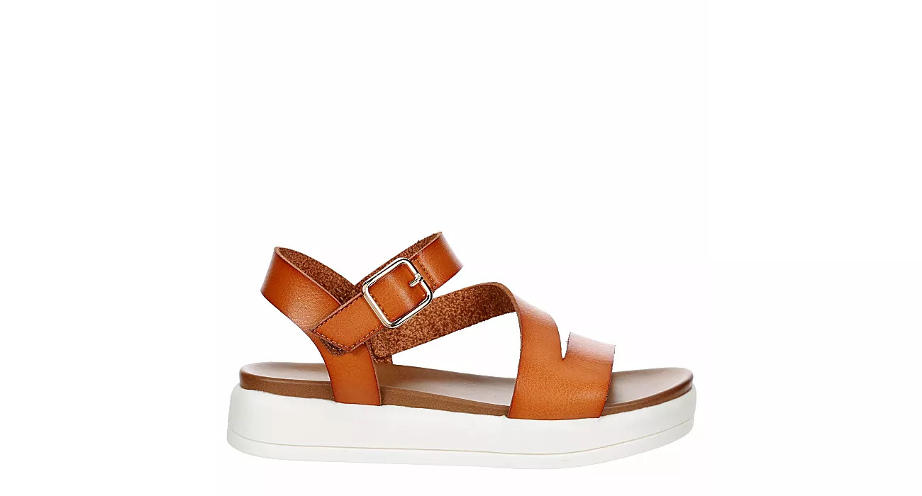 Limelight Girls Marlow Platform Sandal - Cognac | Rack Room Shoes