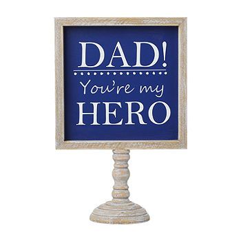 Glitzhome 11.5"H Fathers Day Wooden Tabletop Decor | JCPenney