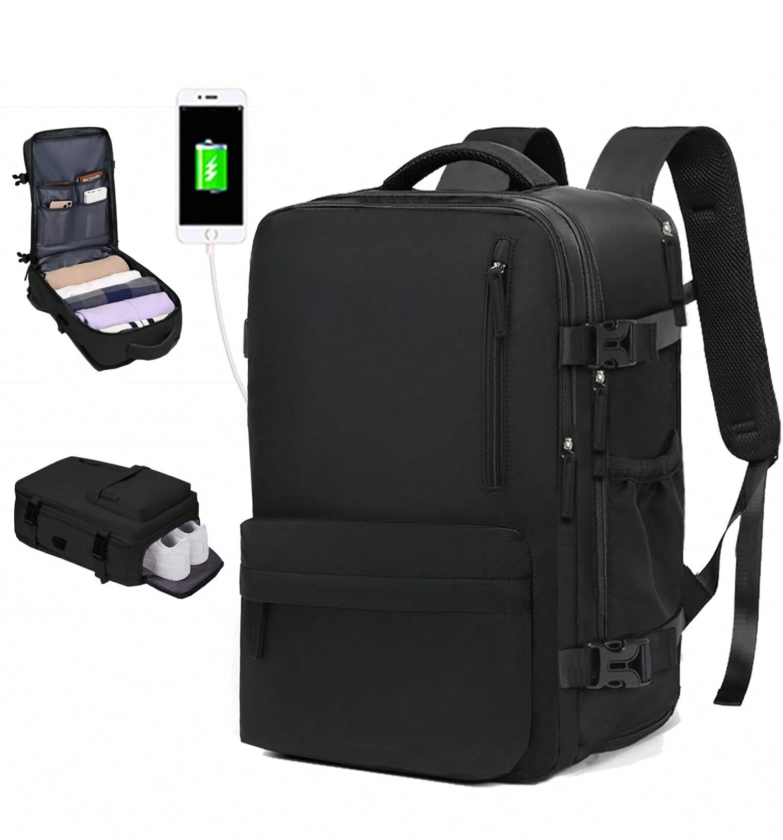 Large Capacity Weekend Overnight Bag Women's Travel Backpack 

#LTKTravel #LTKItBag #LTKSeasonal