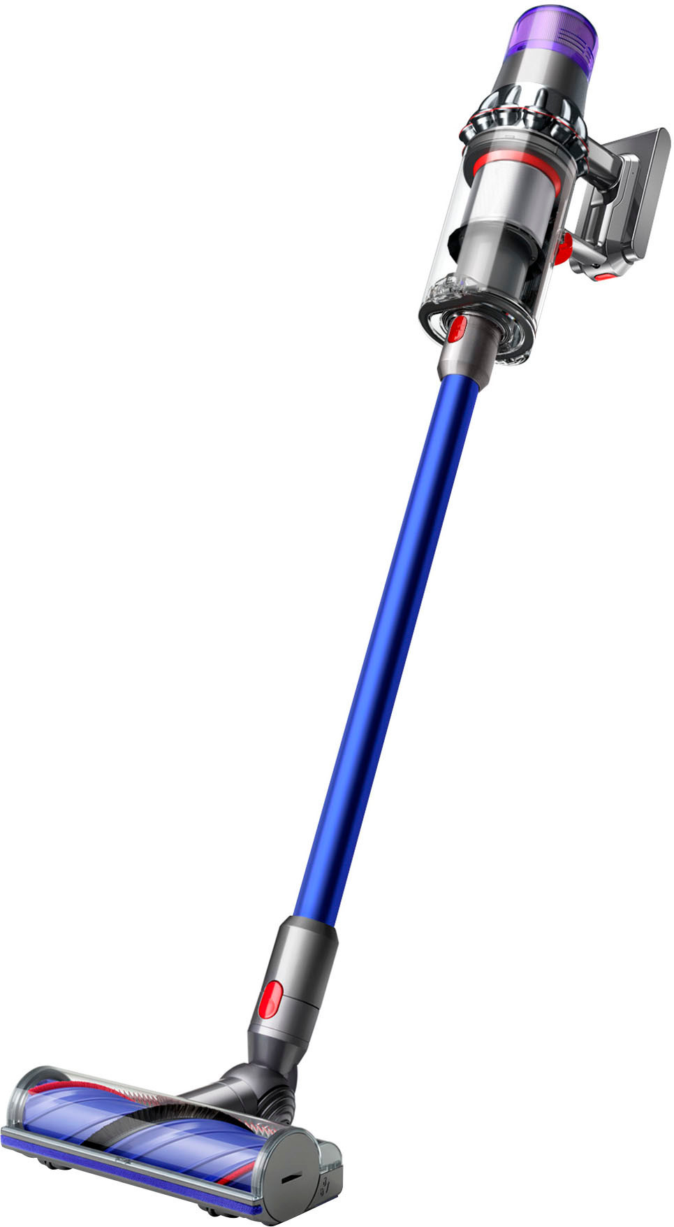 Dyson - V11 Cordless Vacuum with 6 accessories - Nickel/Blue | Best Buy U.S.