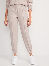 High-Waisted Dynamic Fleece Pintucked Sweatpants for Women | Old Navy (US)