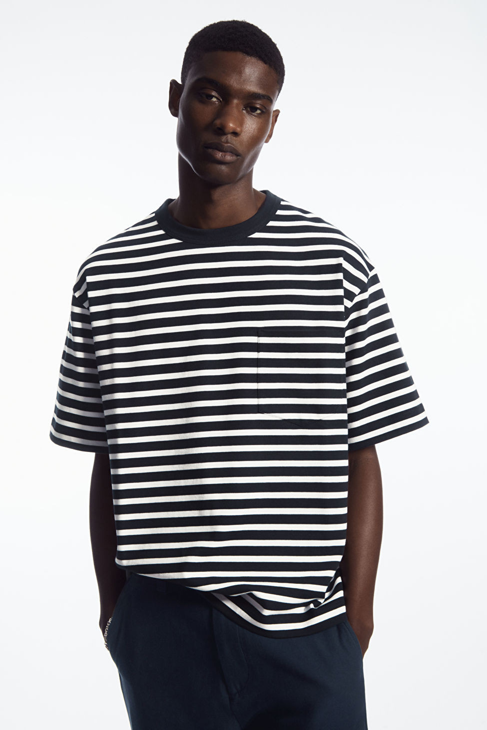 THE HEAVY DUTY STRIPED T-SHIRT | COS UK