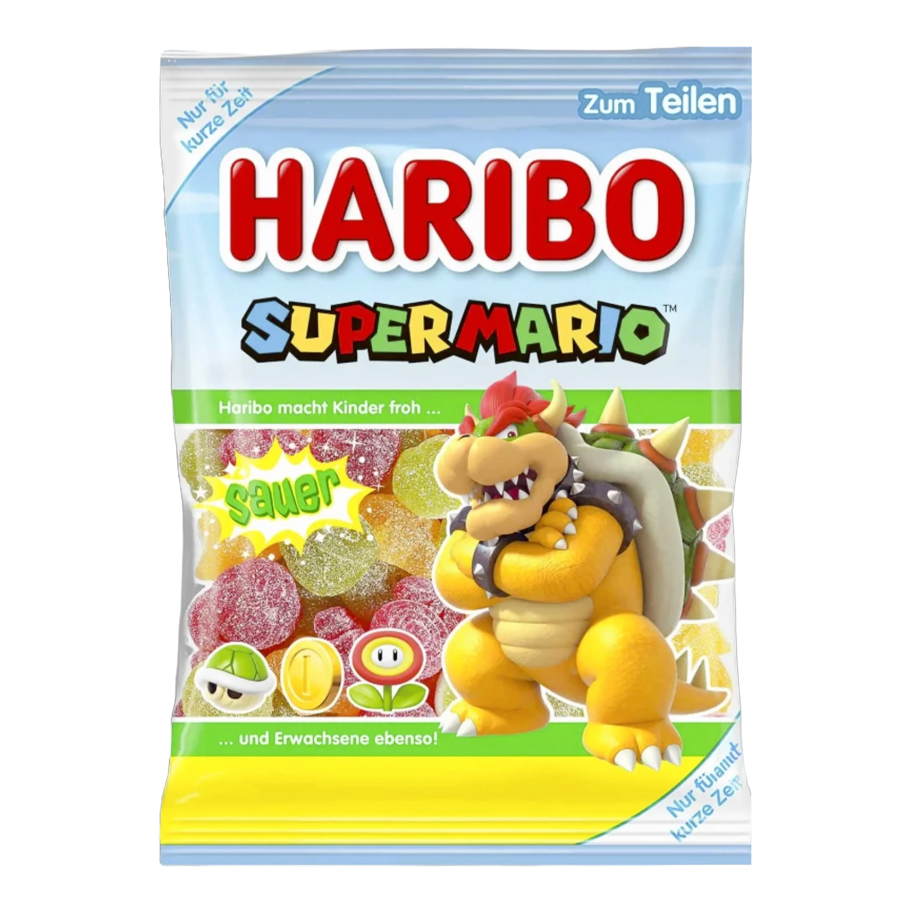 Haribo Sour Super Mario Gummy Candy Set Of 2 | World Market