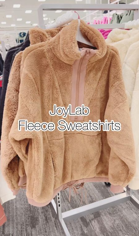 New JoyLab Arrivals!!! Check out these gun oversized fleece sweatshirts! Nice pile high mock neck! Front half zipper with pockets and drawstring bottom! Comes in several colors! For $40! #targeg #joylab #targetactivewear #fallsweatshirts #targetsweatshirts #cozysweatshirts

#LTKunder50 #LTKstyletip #LTKHoliday