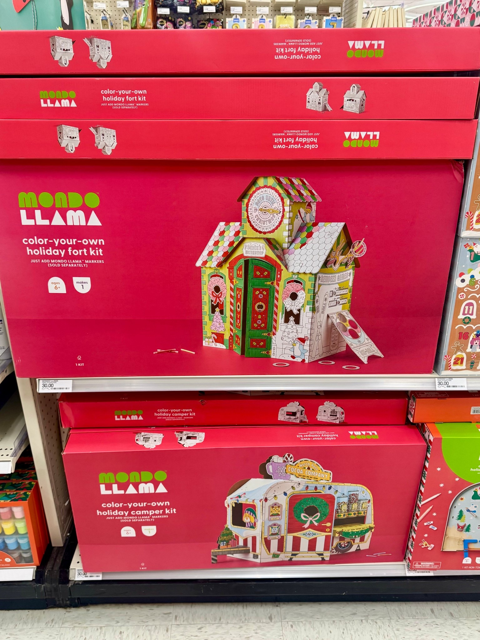 This is so cute! Color your own holiday kit

#LTKHoliday #LTKGiftGuide #LTKKids