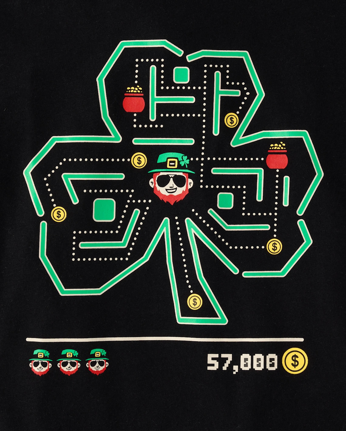 Boys St. Patrick's Day Video Game Graphic Tee - black | The Children's Place