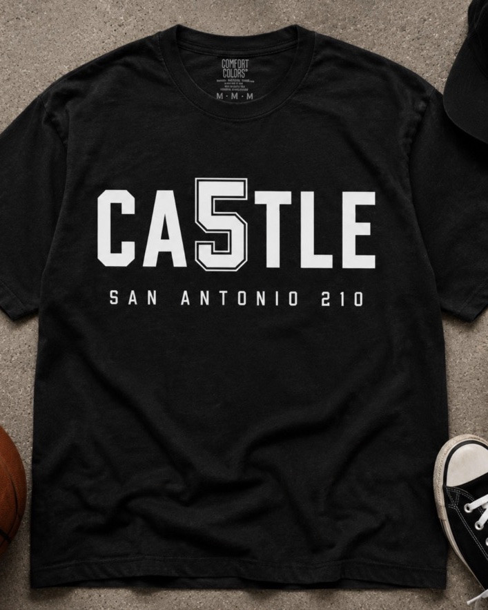 Show you're a true fan with this one of a kind Stephon Castle tee. The play on the 5 becoming the S is just too clever!
#sanantoniospurs
#stephoncastle
#LTKActive
#LTKfitnessgoals
#LTKMens