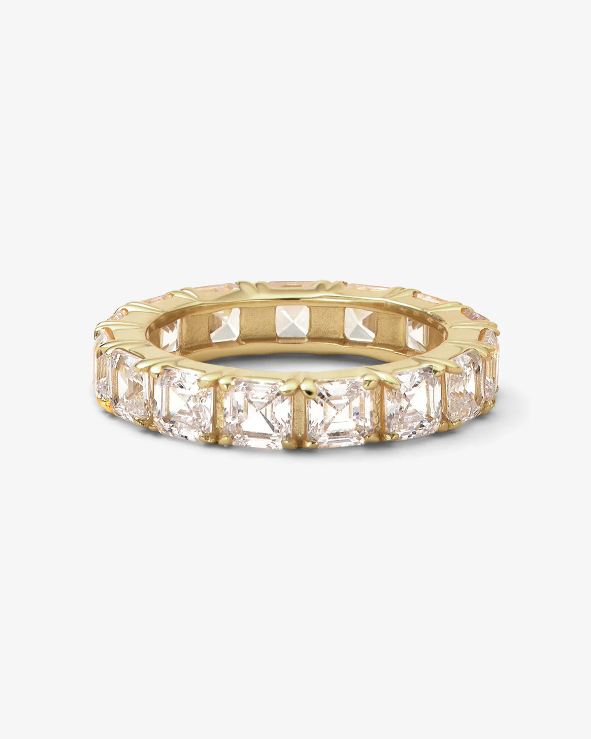 Lil Queen's Ring - Gold|White Diamondettes | Melinda Maria