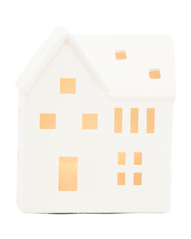 Ceramic Matte Led House | TJ Maxx