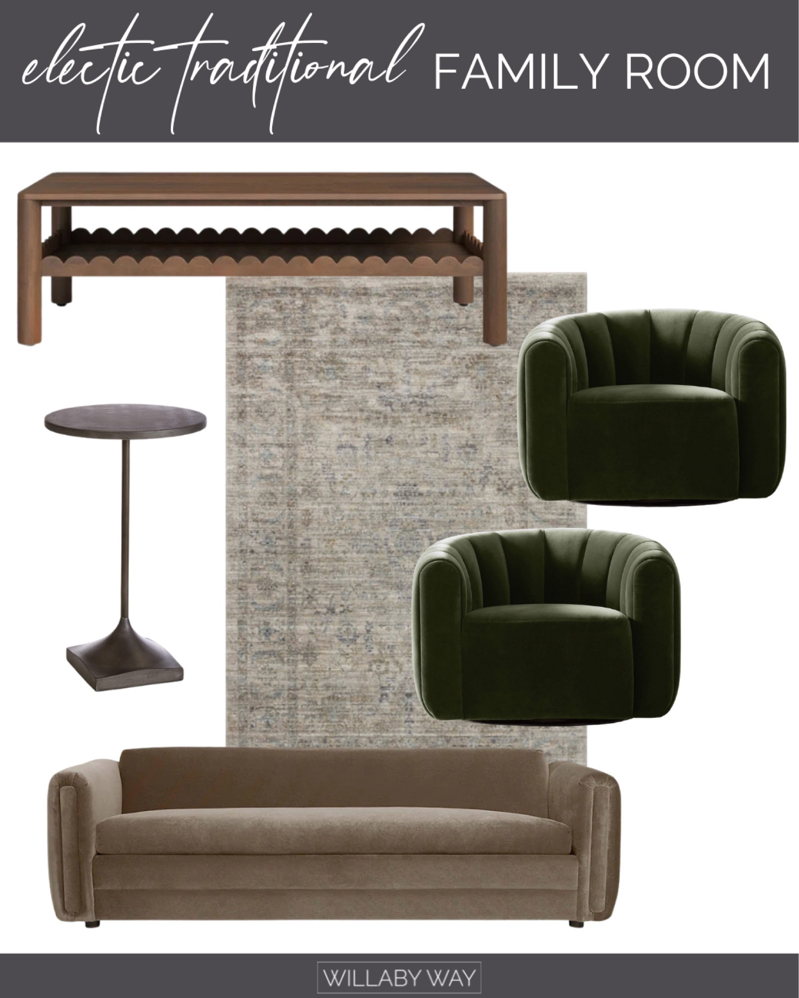 Eclectic Traditional Family Room Furniture Home Design

#LTKHome