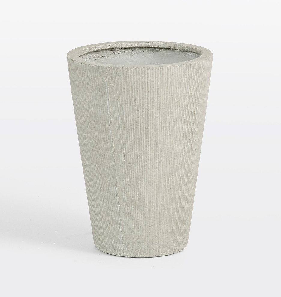 Modern Textured Cylinder Planter | Rejuvenation