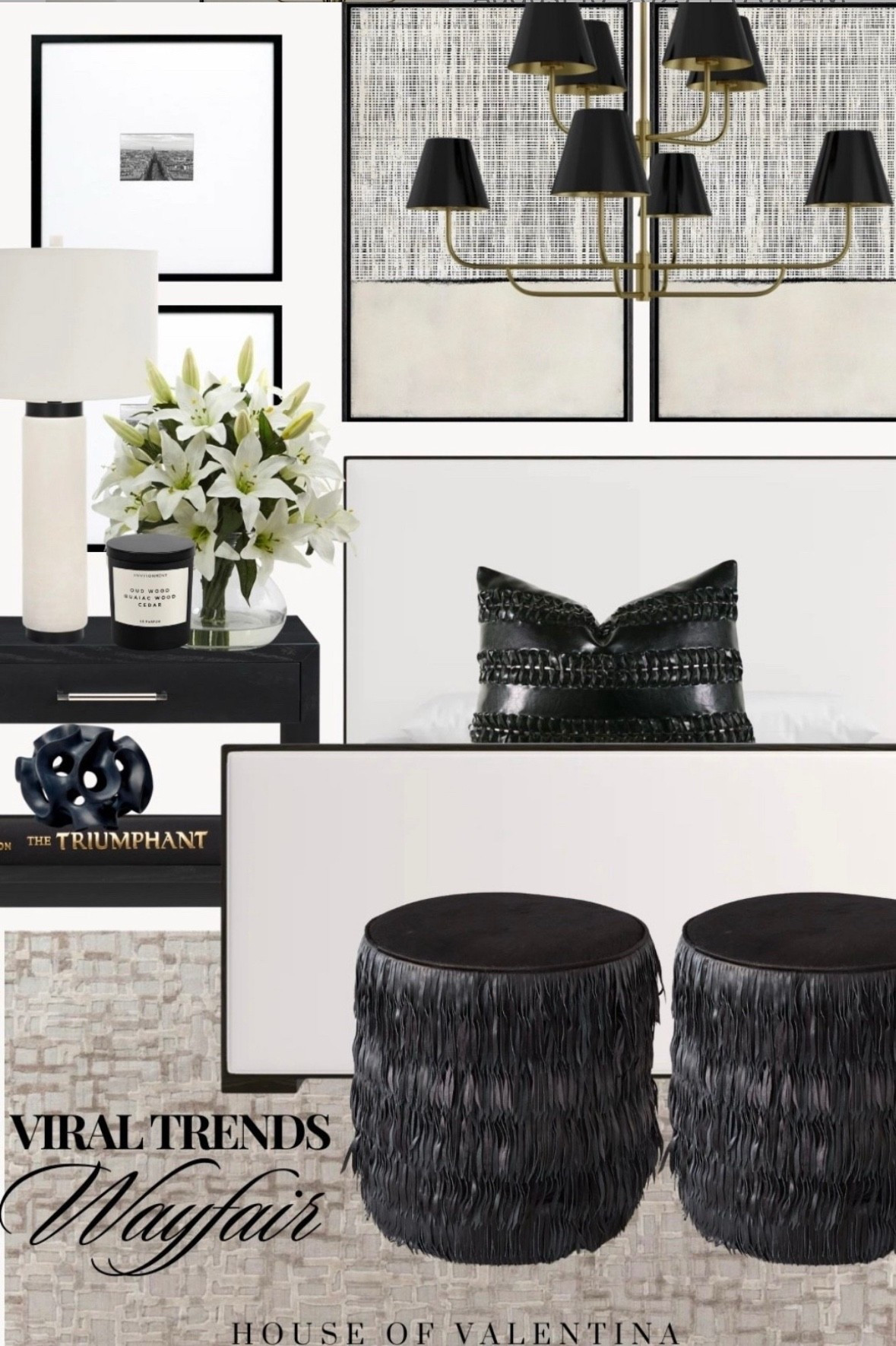 Wayfair has been serving major looks lately, and these viral home decor finds are proof. From sculptural vases to bold zebra stripes and high-contrast textures, this edit is all about adding personality and drama to your space. Think modern shapes, luxe finishes, and unexpected pieces that instantly elevate your home. Whether you're layering in gold accents, eye-catching art, or playful statement benches—these pieces are flying off the shelves for a reason. Grab them while you can!

@wayfair #wayfair #ad or #wayfairpartner

#LTKHome #LTKStyleTip #LTKSeasonal