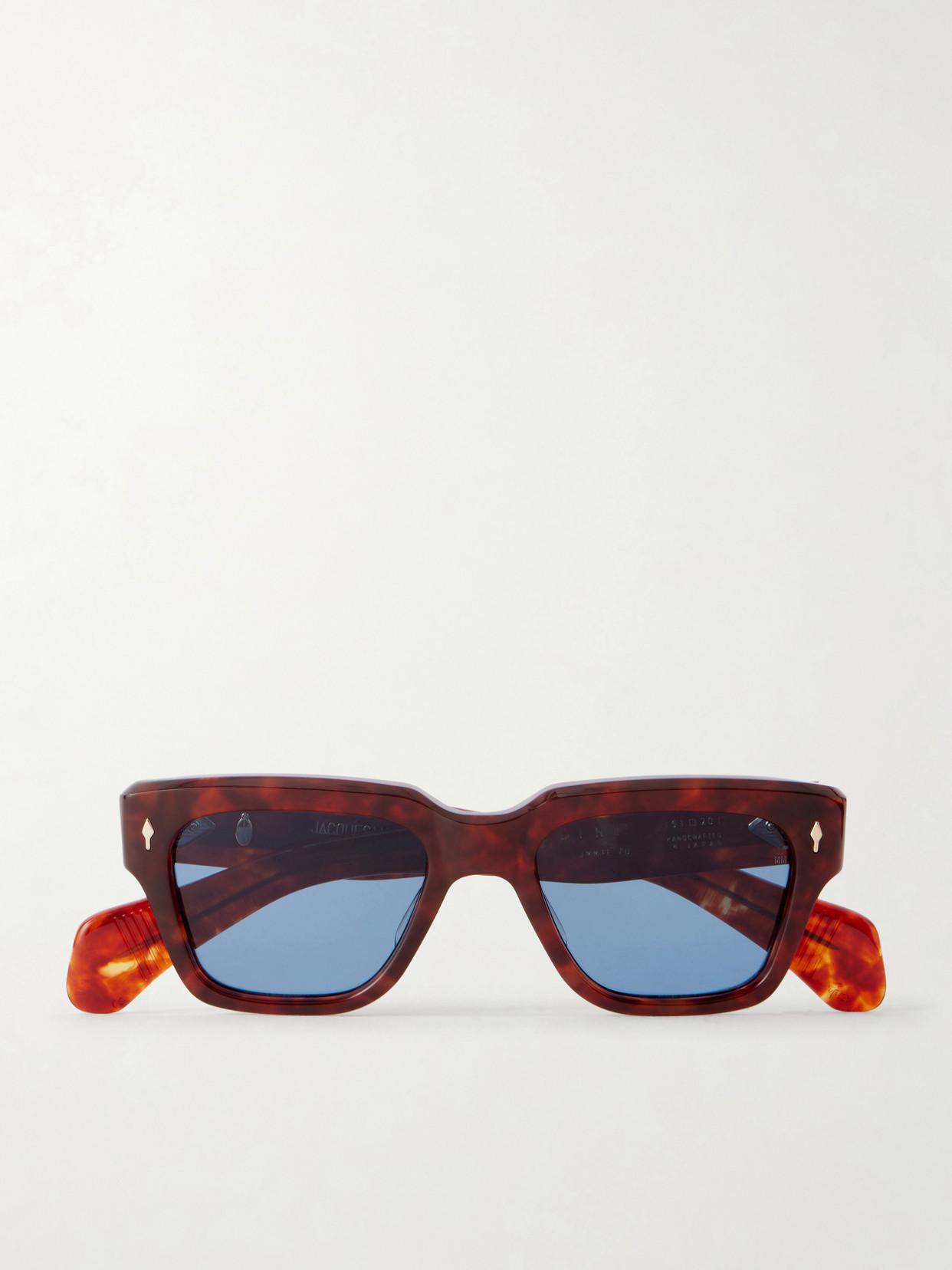 Jacques Marie Mage - Fellini Square-frame Tortoiseshell Acetate Sunglasses - Red | NET-A-PORTER (US)